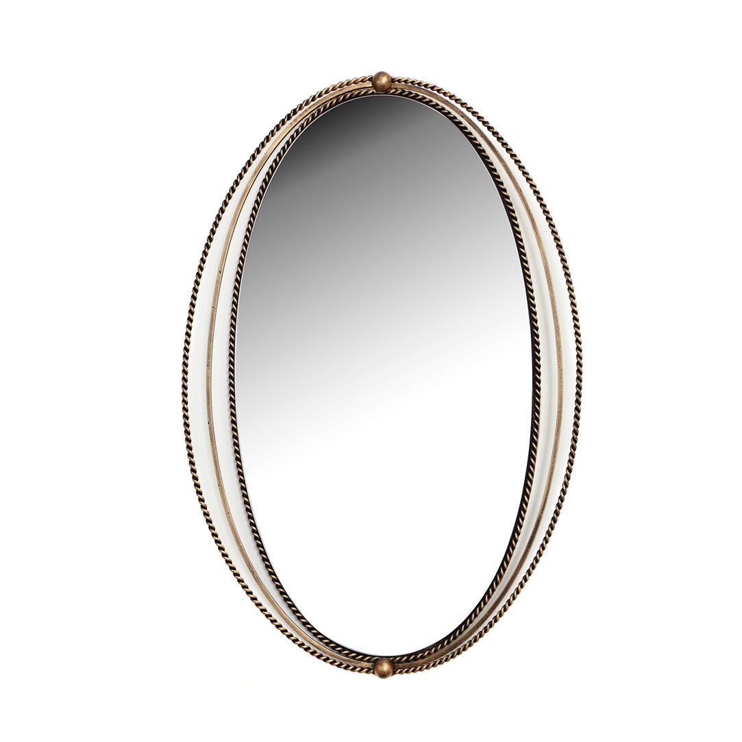 AK.IY0017 - DEKOR FLORENCE ANTİK OVAL AYNA